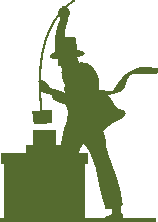 chimney sweeper silhouette image